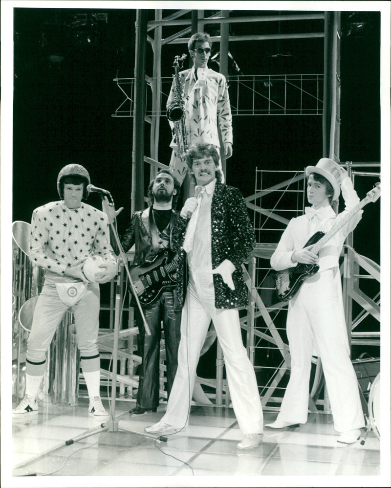 Bobby Sox and The Prize Guys - Vintage Photograph