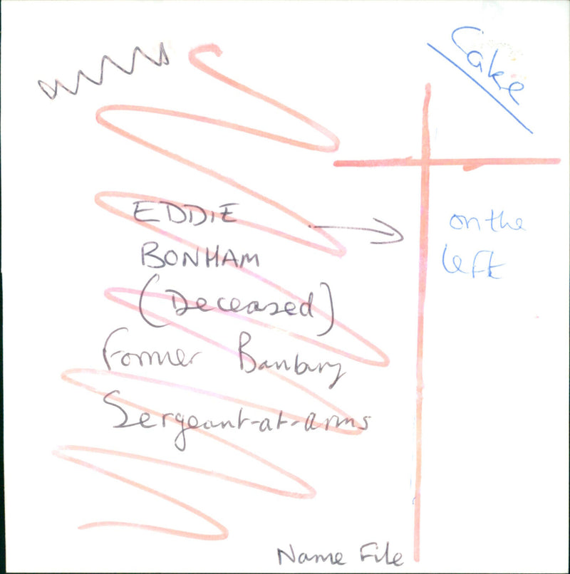 Eddie Bonham - Vintage Photograph