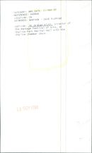 Graham Blyth - Vintage Photograph