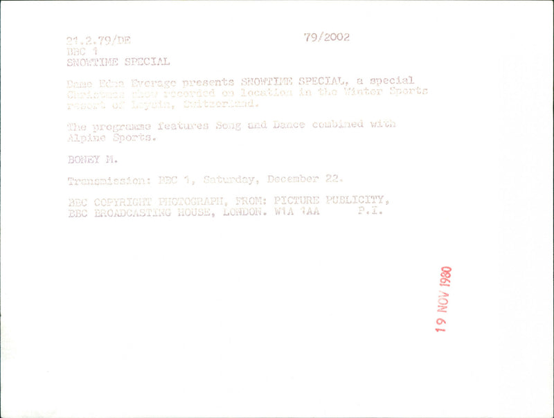 Boney M. - Vintage Photograph