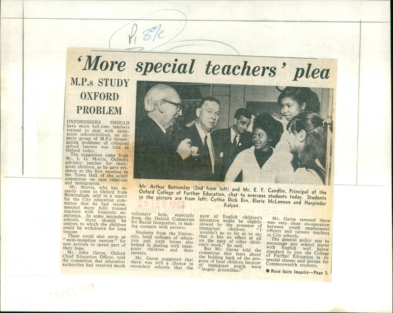 Mr. Arthur Bottomley - Vintage Photograph