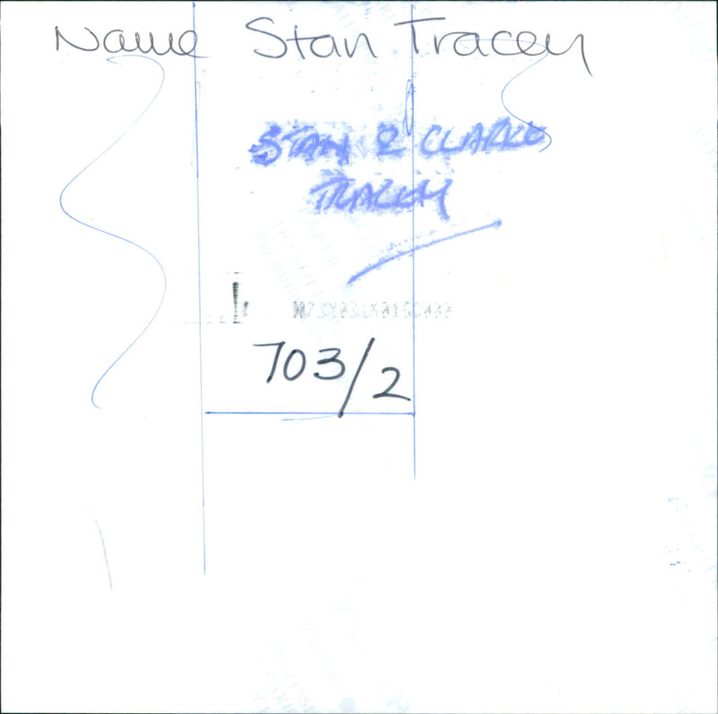 Stan Tracey - Vintage Photograph