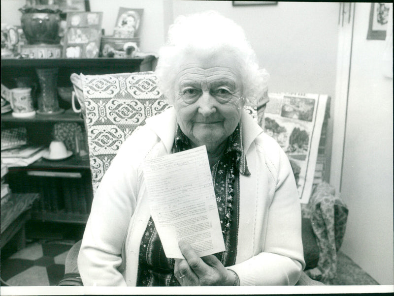 Gertrude Bowerman - Vintage Photograph