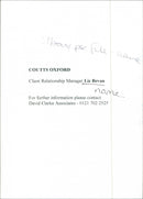 Liz Bevan - Vintage Photograph