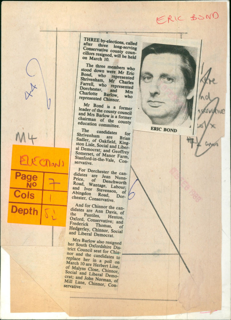 Eric Bond - Vintage Photograph