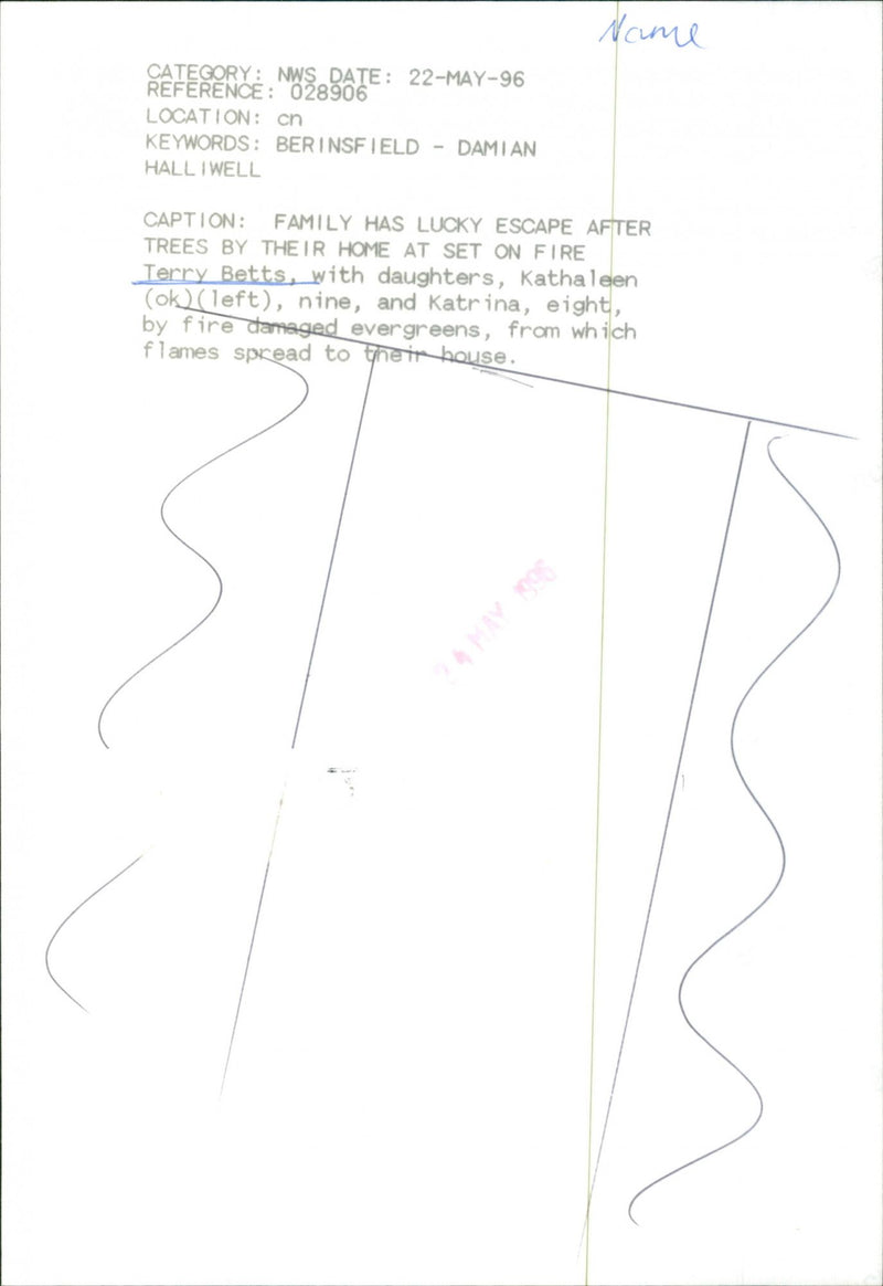 Terry Betts - Vintage Photograph