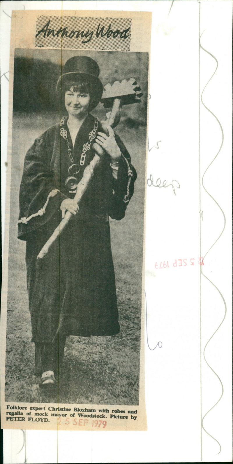 Christine Bloxham - Vintage Photograph