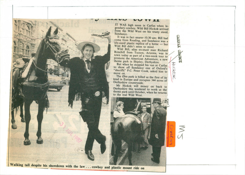 Bill Hickok - Vintage Photograph