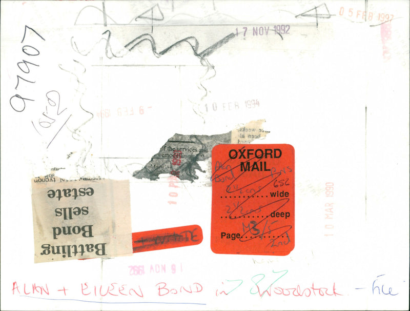 Alan & Eileen Bond - Vintage Photograph