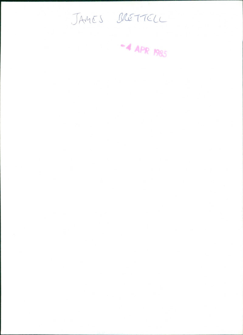 James Brettell - Vintage Photograph