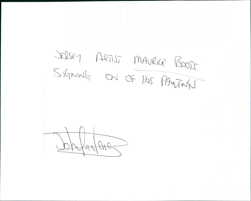 Maurice Boots - Vintage Photograph