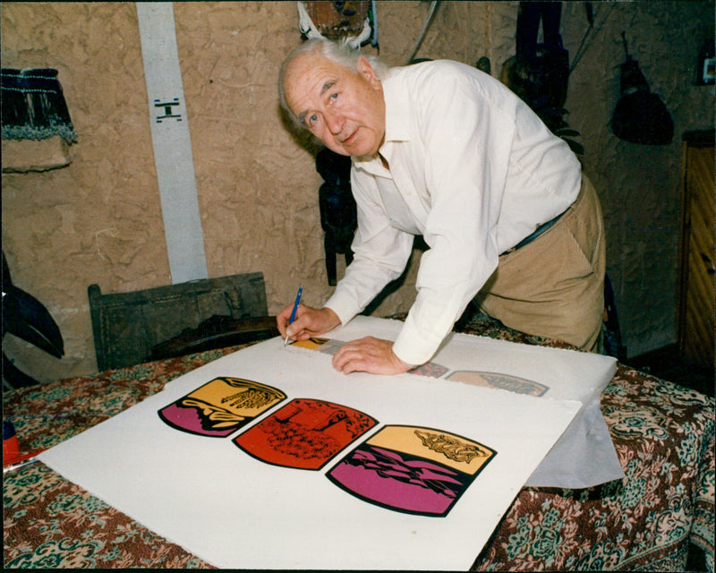 Maurice Boots - Vintage Photograph