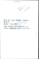 Sean Boscott - Vintage Photograph