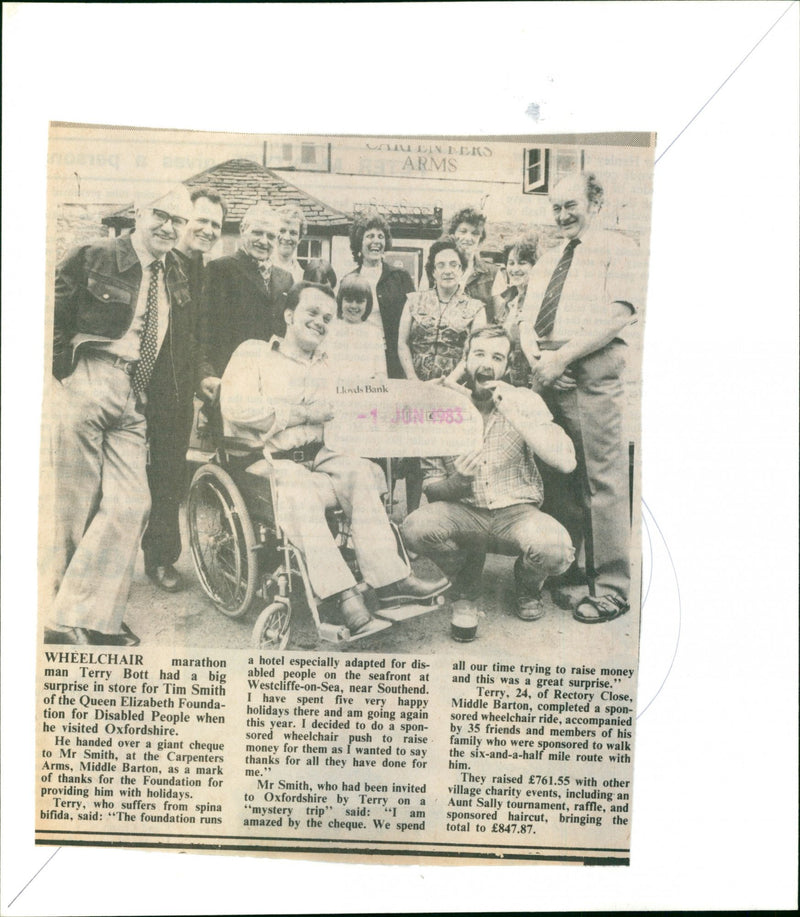 Terry Bott - Vintage Photograph