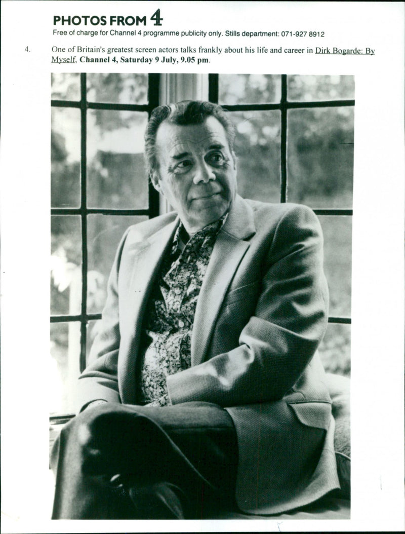 Dirk Bogard - Vintage Photograph