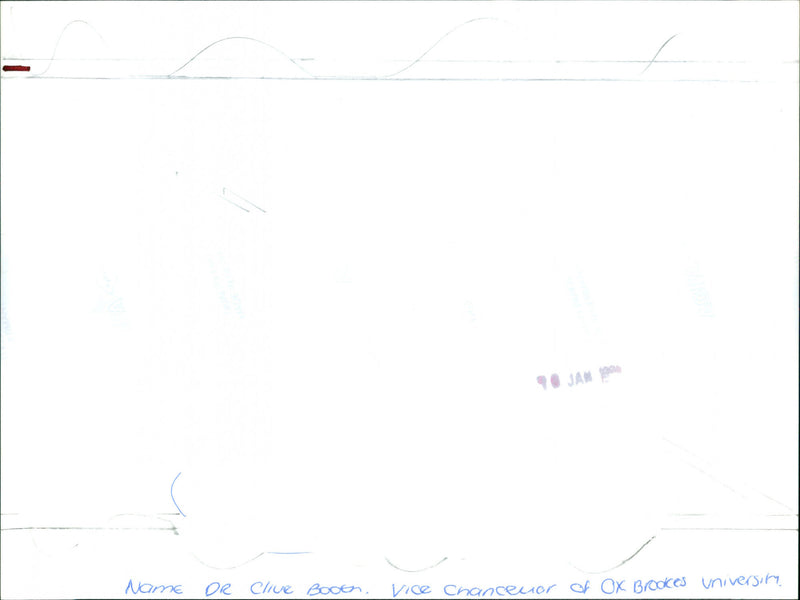 Clive Booth - Vintage Photograph