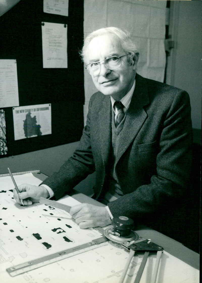 Peter Bosanquet - Vintage Photograph