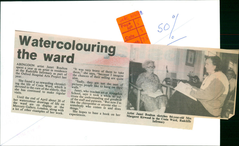 Janet Boulton - Vintage Photograph