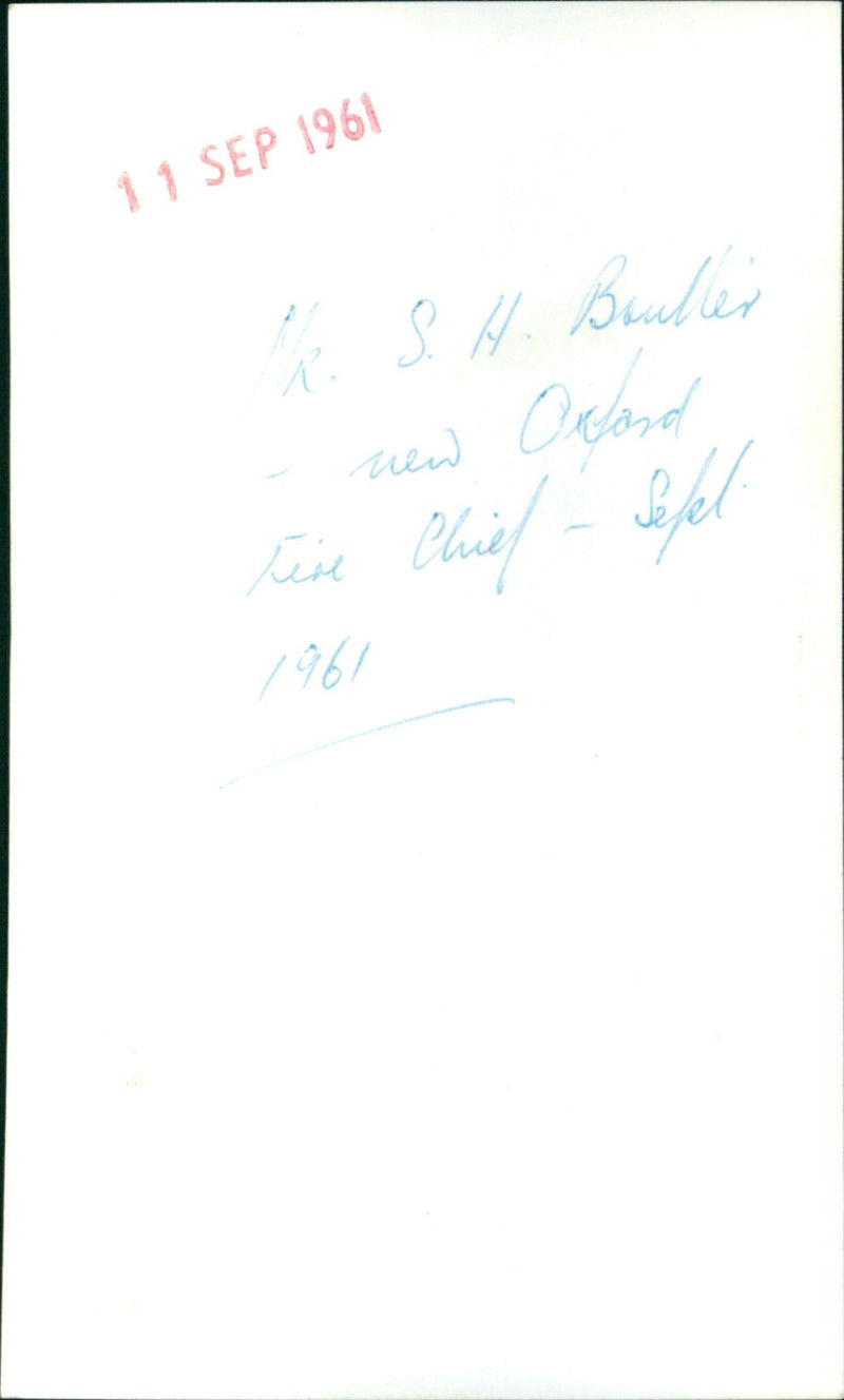 Mr. Sidney Boulter - Vintage Photograph