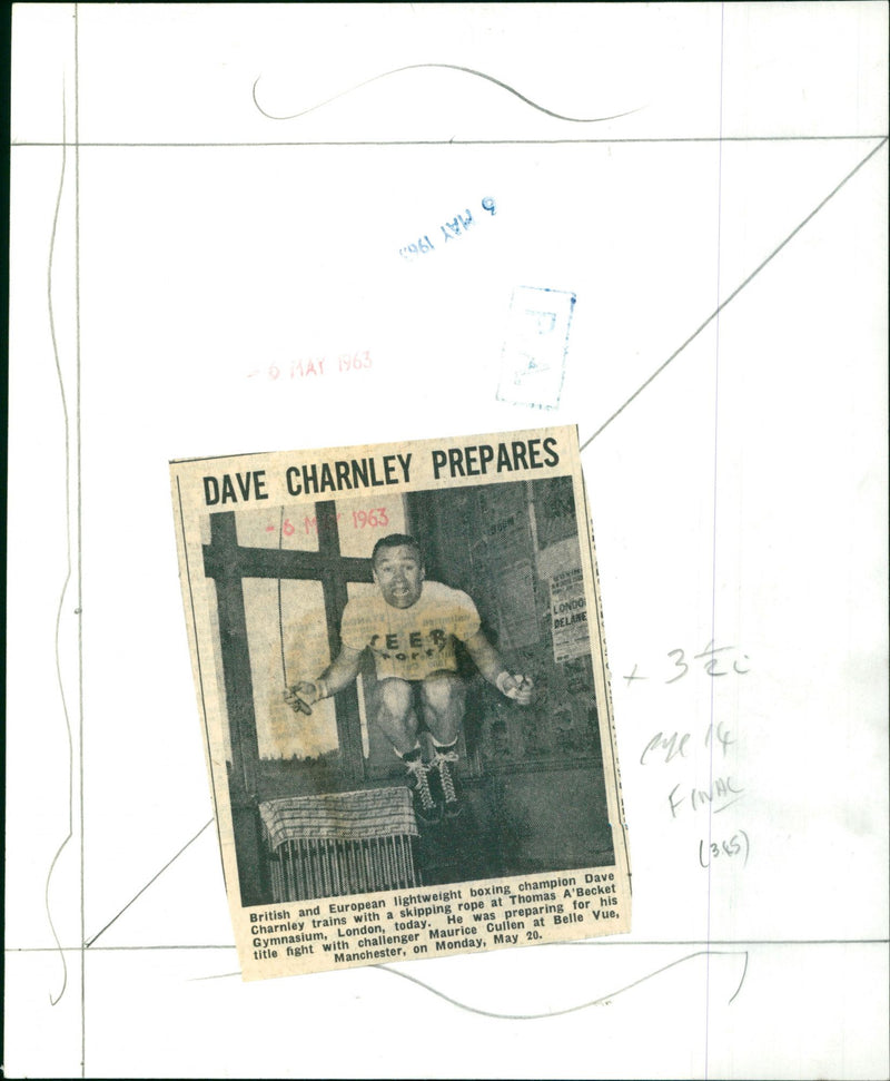 Dave Charnley - Vintage Photograph