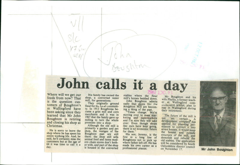 John Boughton - Vintage Photograph