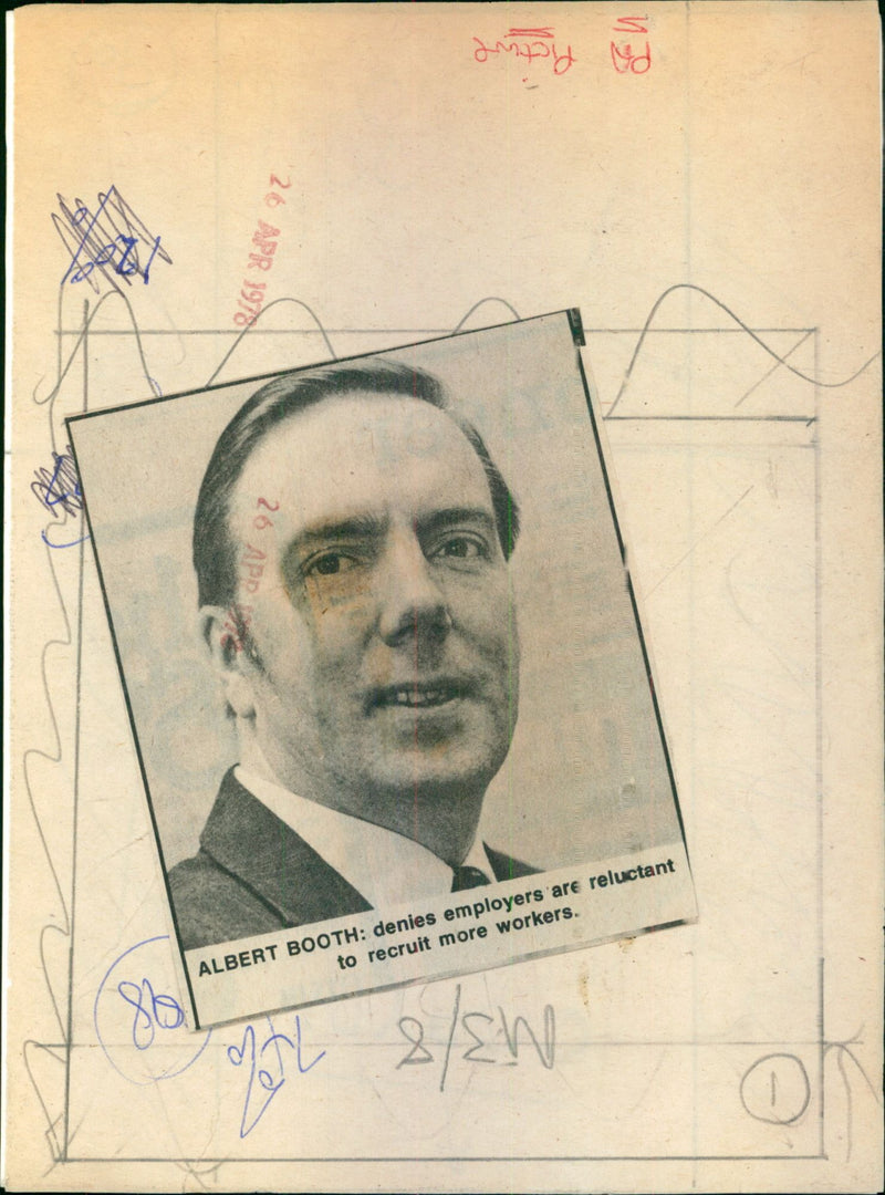 Albert Booth - Vintage Photograph