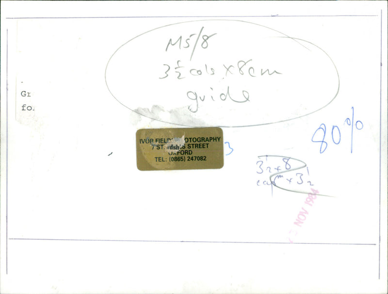 Raymond Blanc - Vintage Photograph