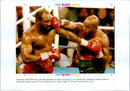 Michael Moorer and Evander Holyfield - Vintage Photograph