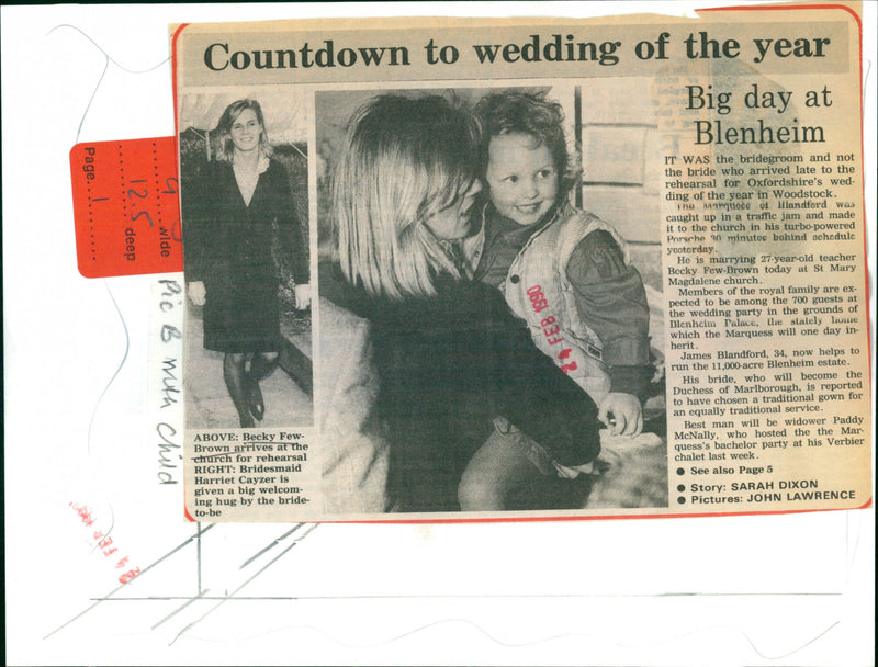 Becky Few-Brown - Vintage Photograph