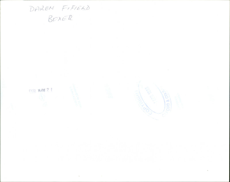 Darren Fifield - Vintage Photograph