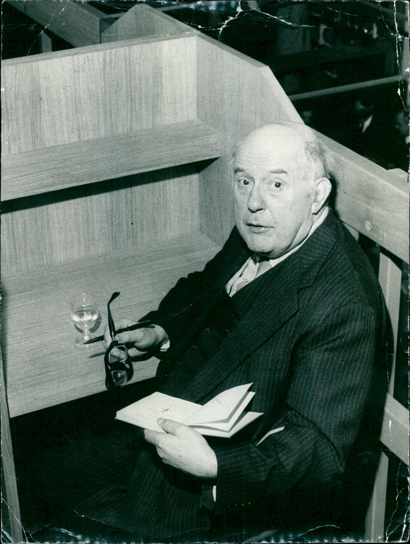 Sir John Betjeman - Vintage Photograph