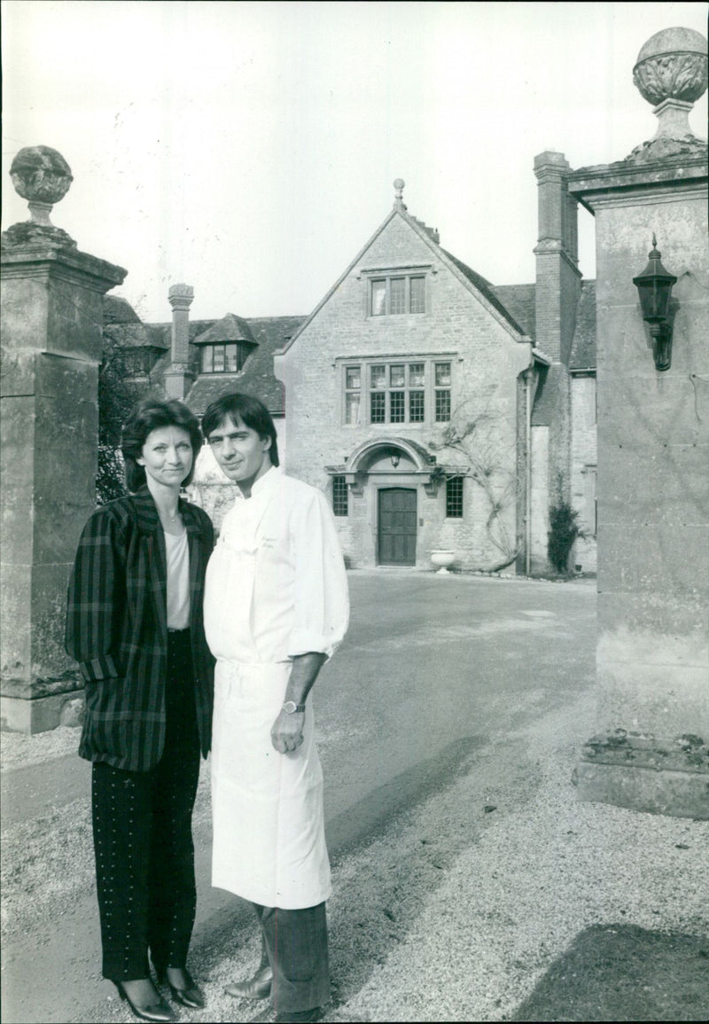 Jenny and Raymond Blanc - Vintage Photograph