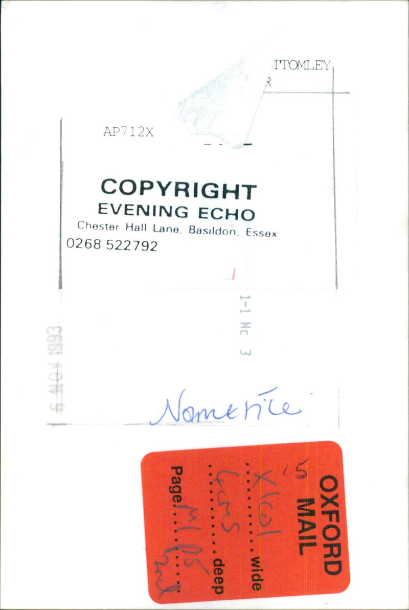 Virginia Bottomley - Vintage Photograph