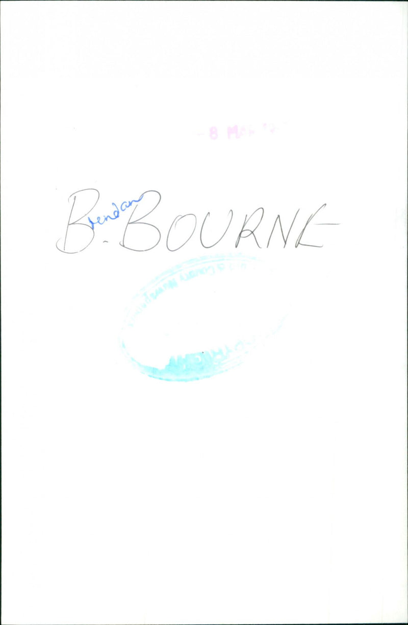 Brendan Bourne - Vintage Photograph