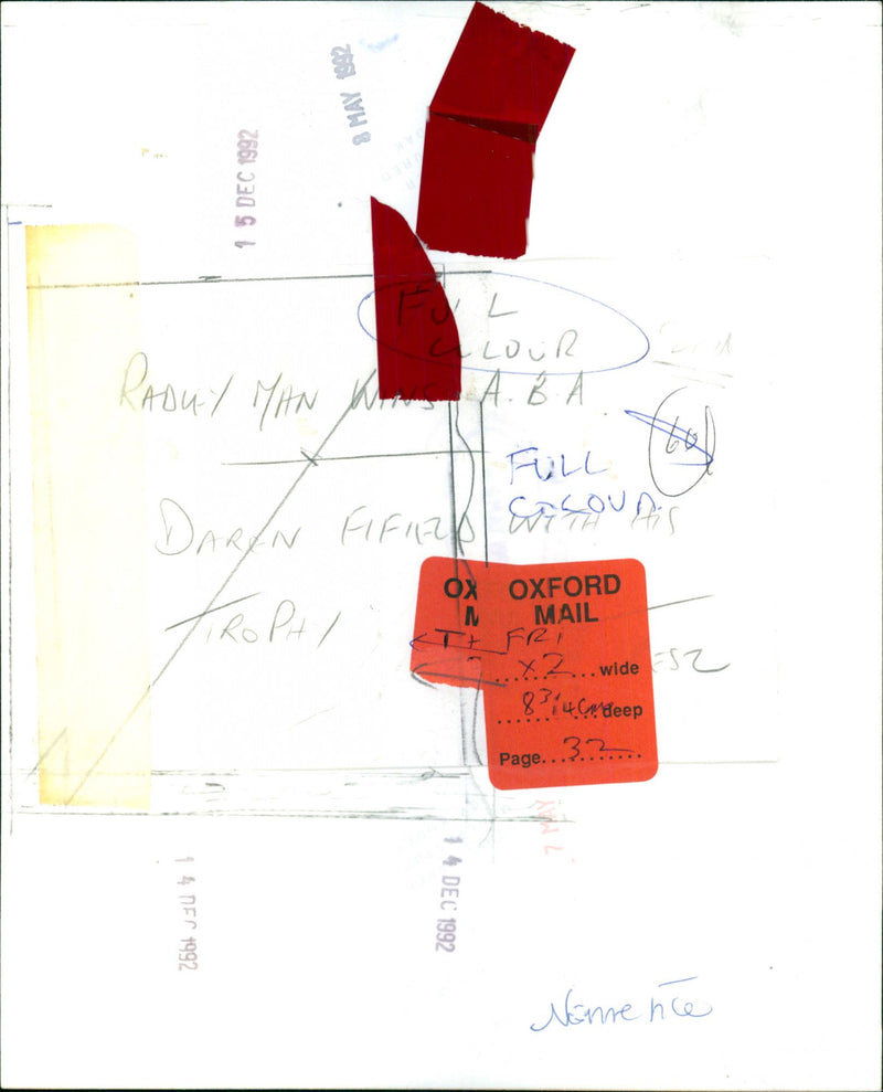 Darren Fifield - Vintage Photograph