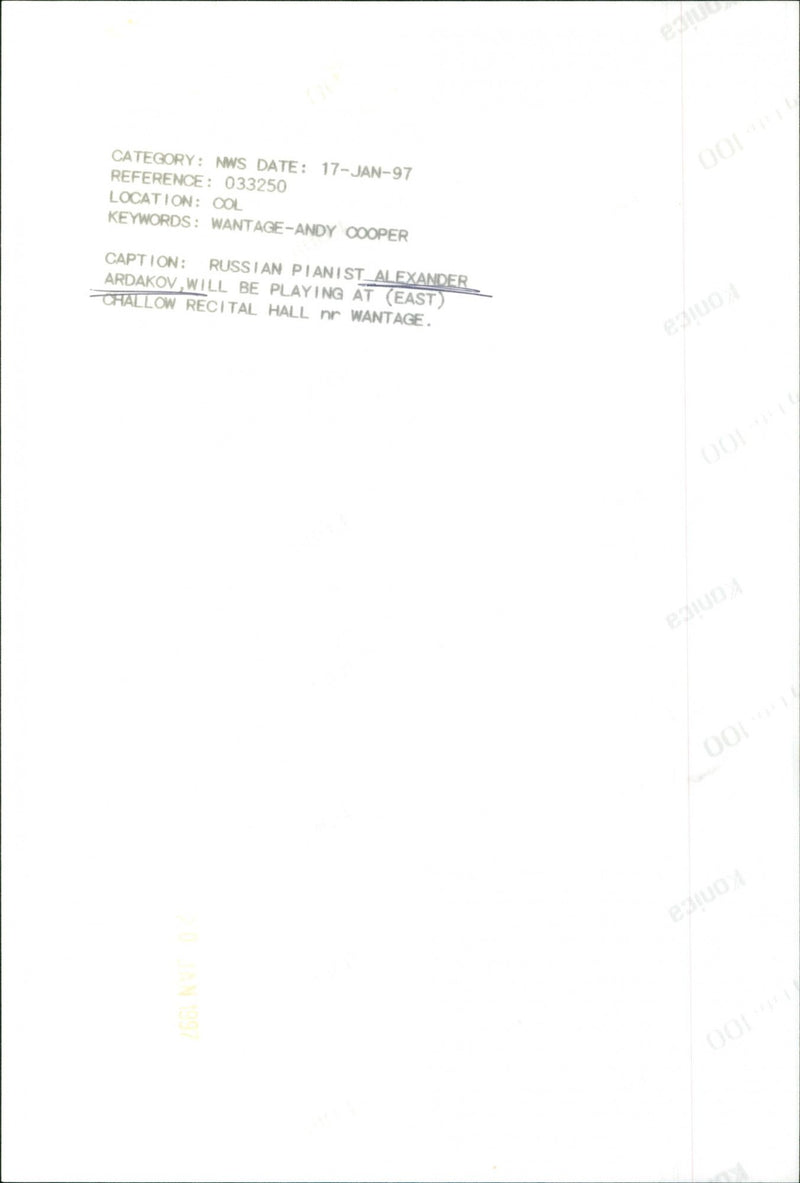 Alexander Ardakov - Vintage Photograph