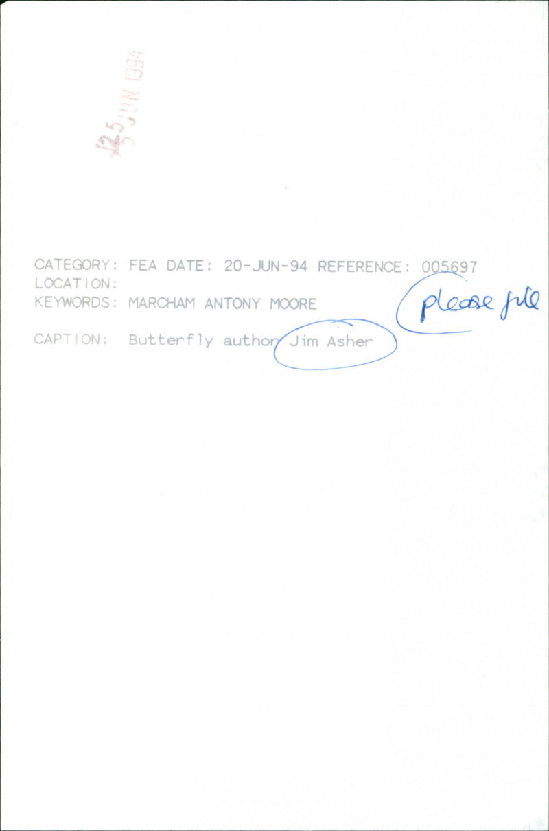 Jim Asher - Vintage Photograph