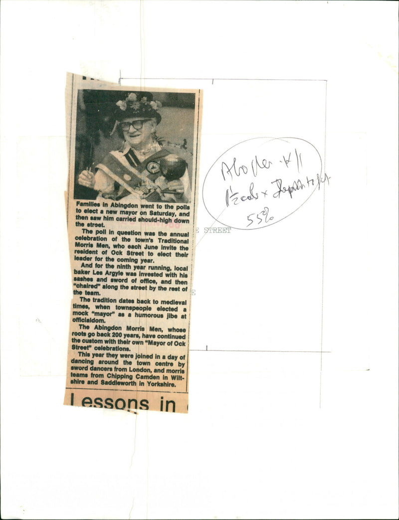 Les Argyle - Vintage Photograph