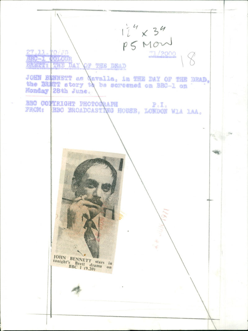 John Bennett - Vintage Photograph