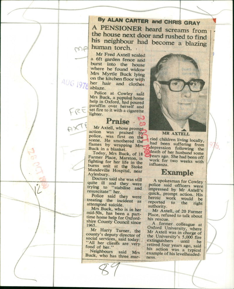 Fred Axtell - Vintage Photograph