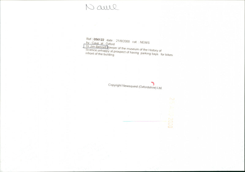 Jim Bennett - Vintage Photograph