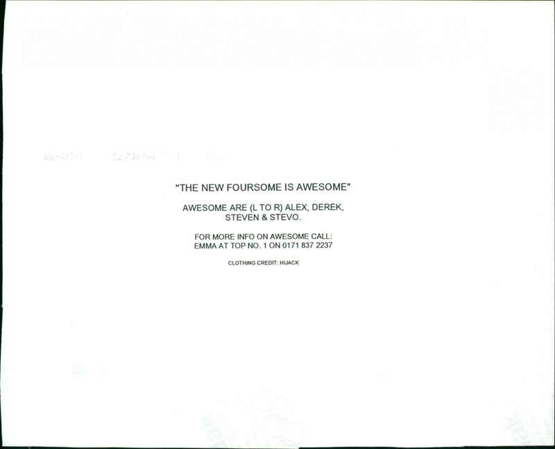 Awesome - Vintage Photograph