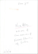 Nina Ashley - Vintage Photograph