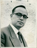 Prof. Michael Atiyah - Vintage Photograph