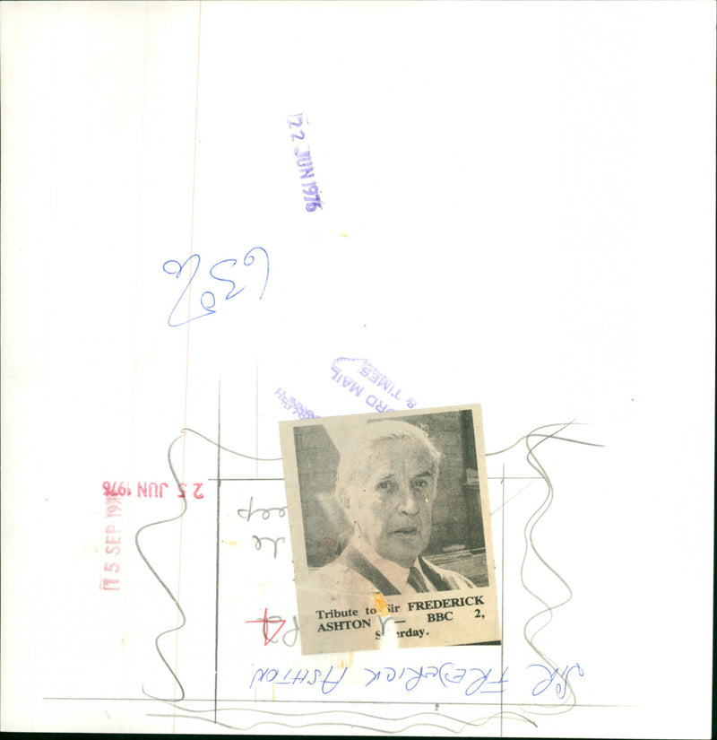 Frederick Ashton - Vintage Photograph