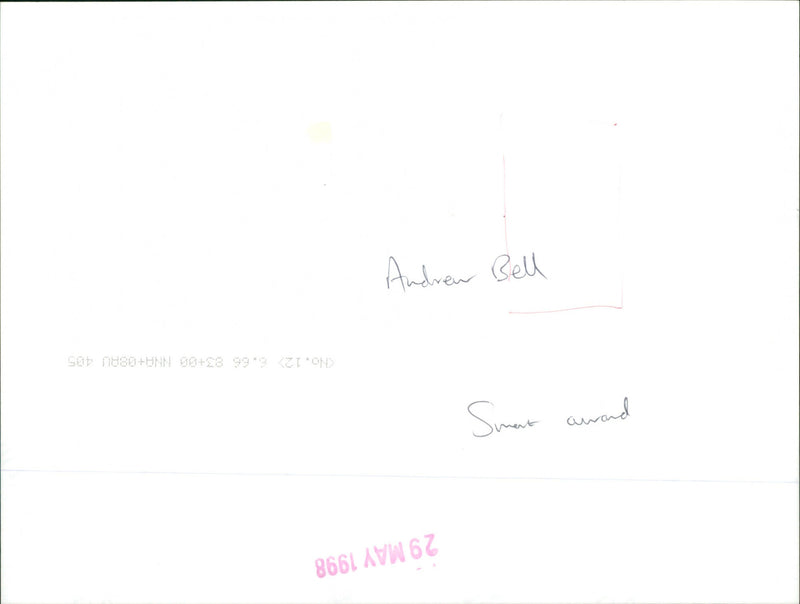 Andrew Bell - Vintage Photograph