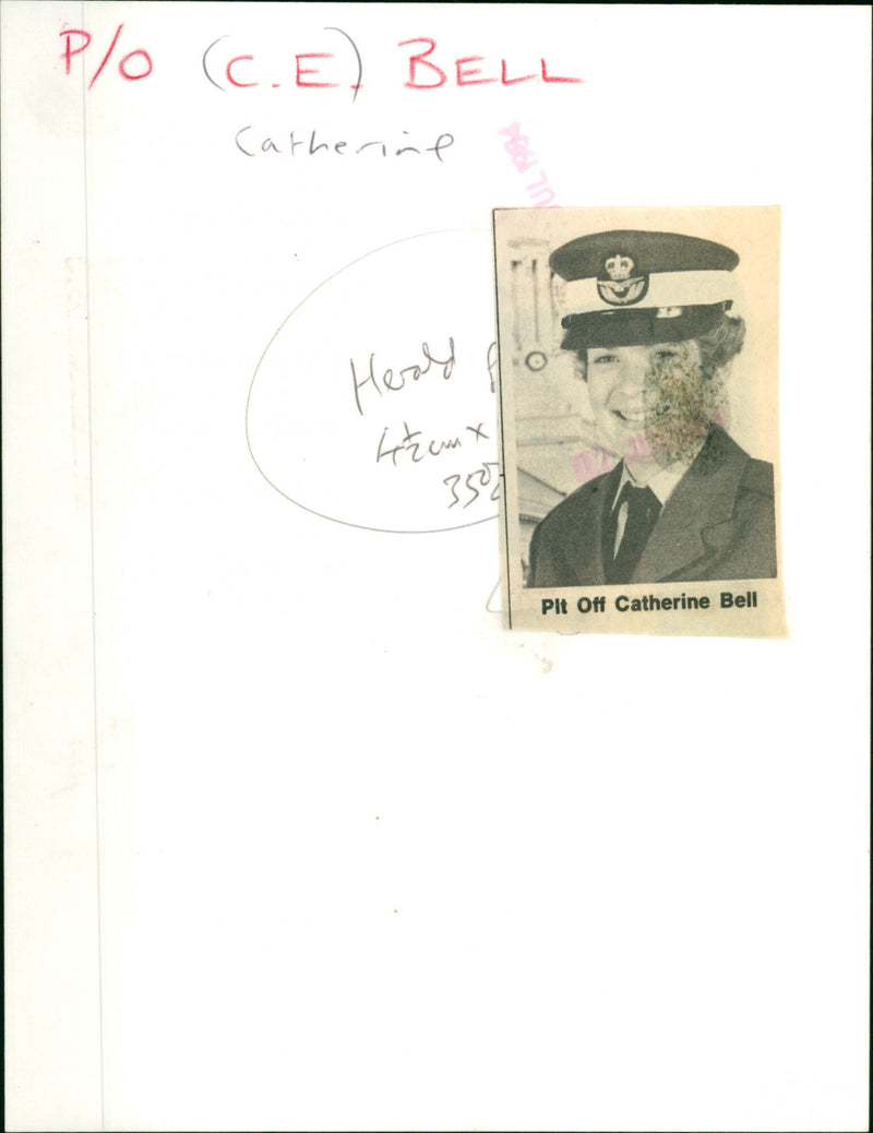 Catherine Bell - Vintage Photograph