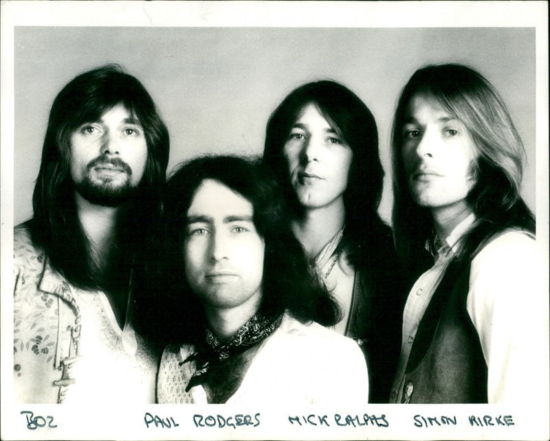 Bad Company band - Vintage Photograph
