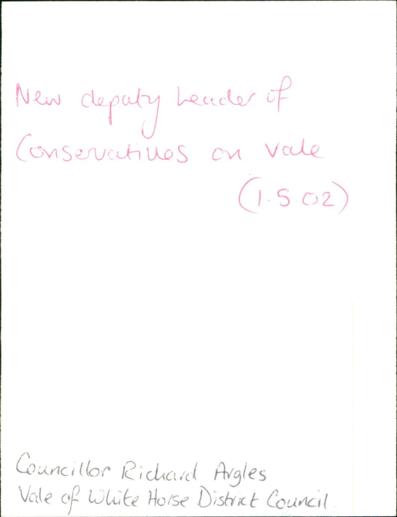 Richard Argles - Vintage Photograph