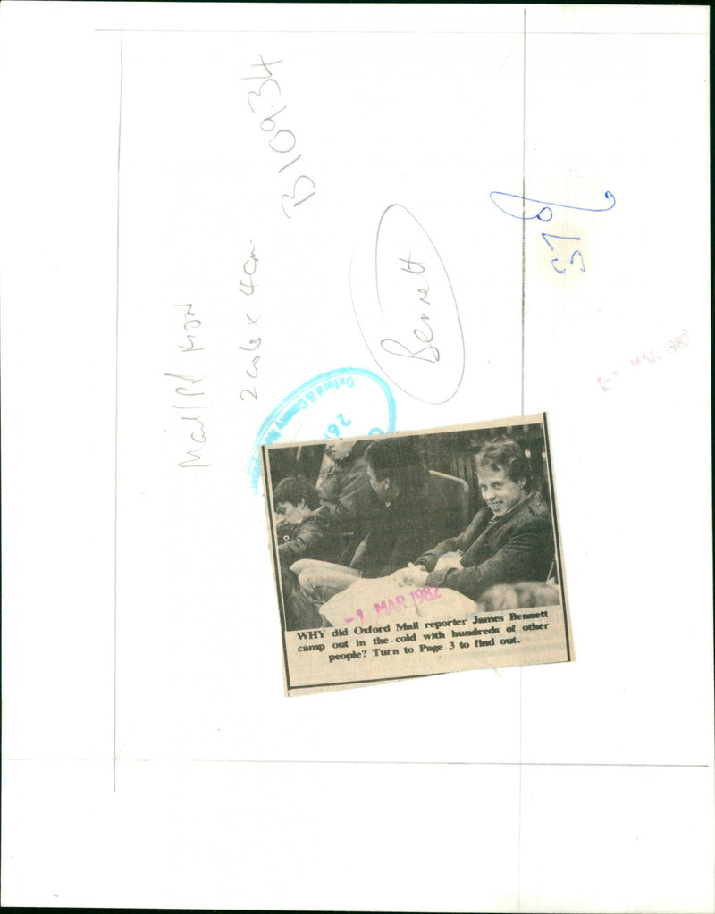 James Bennett - Vintage Photograph